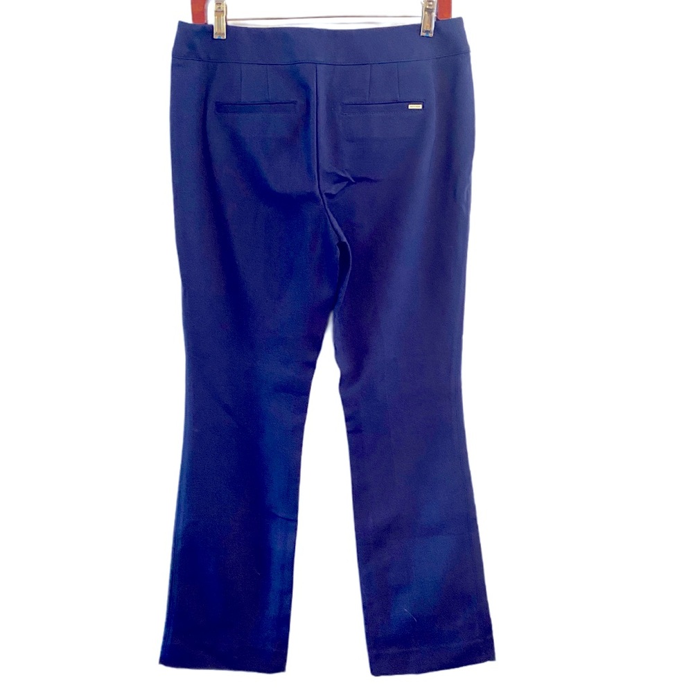 NWT White House Black Market Navy Boot Cut Stretch Slacks Pants Size 8 - Picture 4 of 8